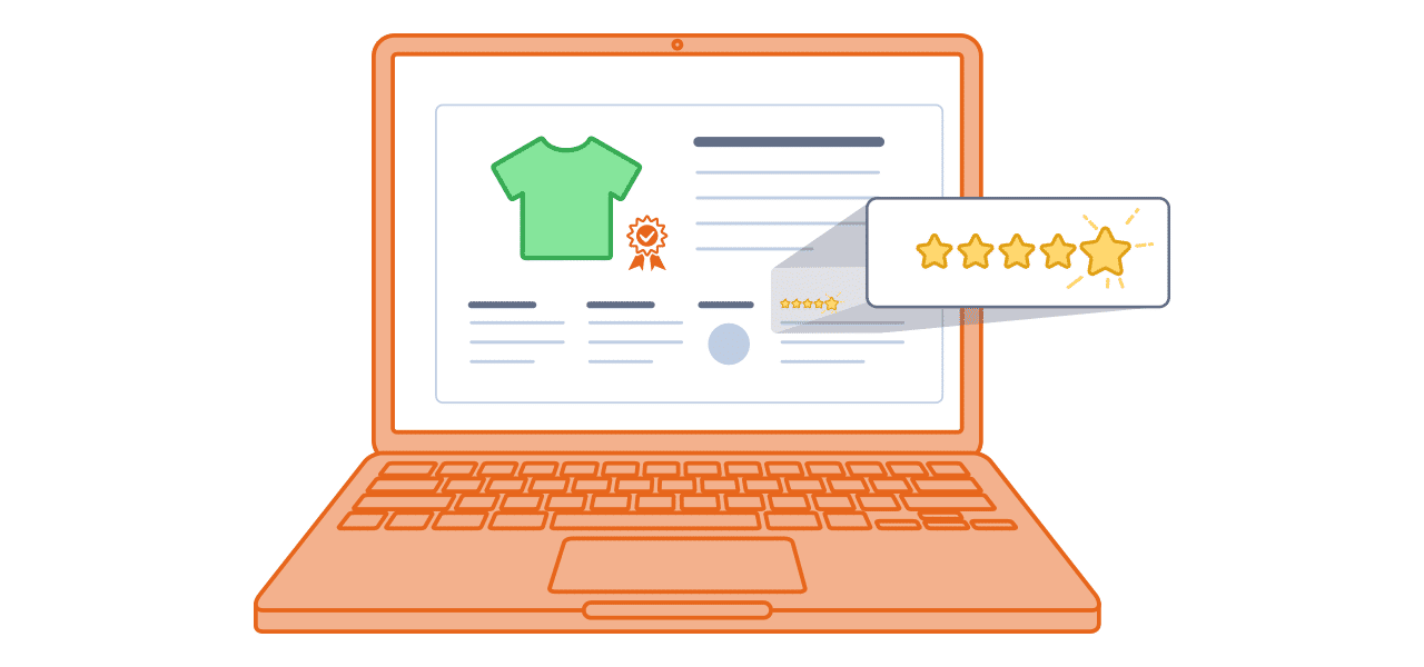 Illustration of a laptop.